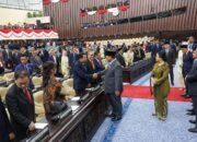 Ketua Komisi V DPR RI Lasarus Hadiri Pidato Kenegaraan Presiden Prabowo di Gedung DPR/MPR RI