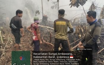 46 Hari Berjibaku Lawan Karhutla, Petugas di Kalbar Kini Didorong Dapat Dukungan Nyata