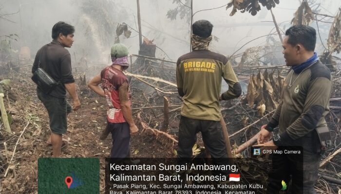 46 Hari Berjibaku Lawan Karhutla, Petugas di Kalbar Kini Didorong Dapat Dukungan Nyata
